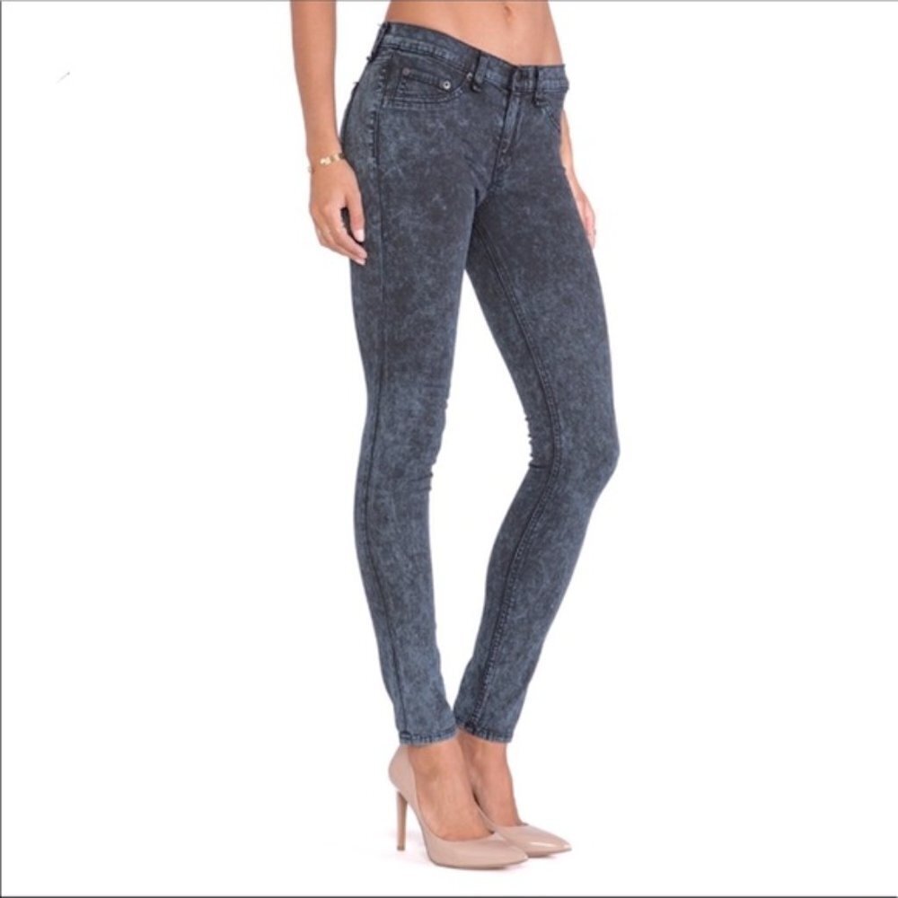 Rag & Bone Jegging in Rosebowl Navy Sz 24